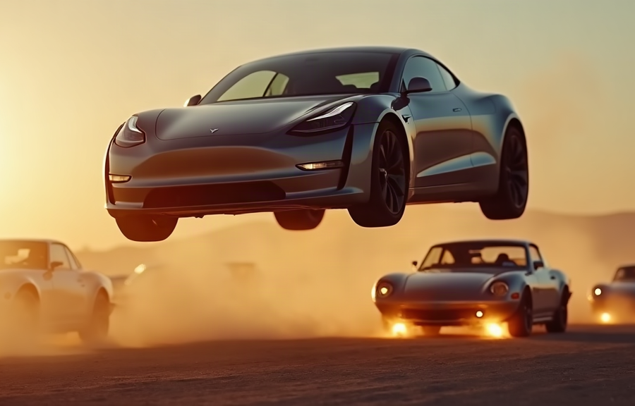 The Tesla Roadster Can Now Fly. Here’s the Fine Print.